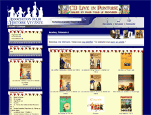 Tablet Screenshot of histoirevivante.com